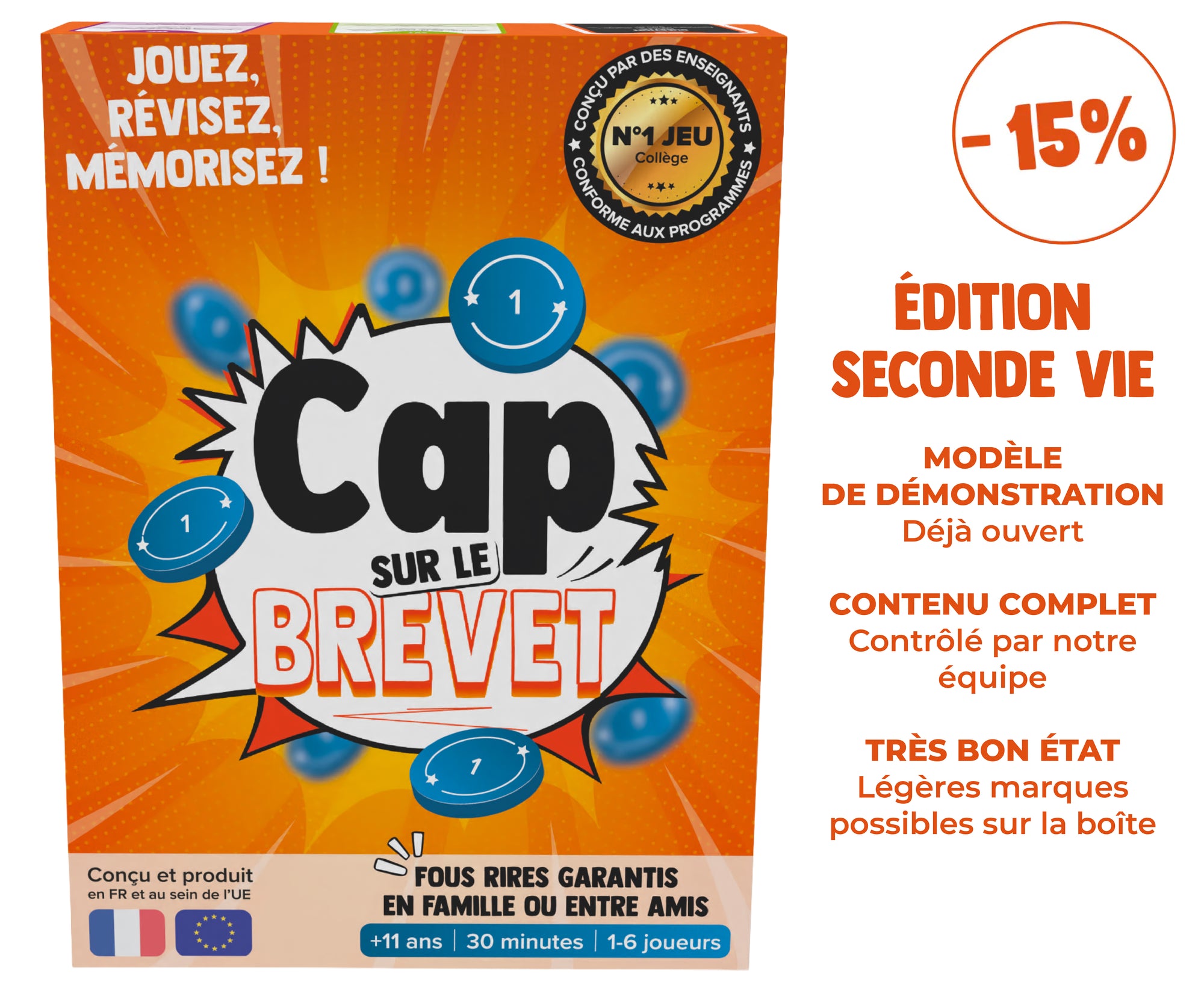 Cap sur le brevet - Edition seconde vie